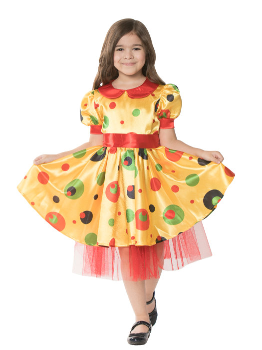 Костюм Хлопушка Ве2044 Детский костюм Хлопушка для девочек на рост 116-122см и 128-134см. 
