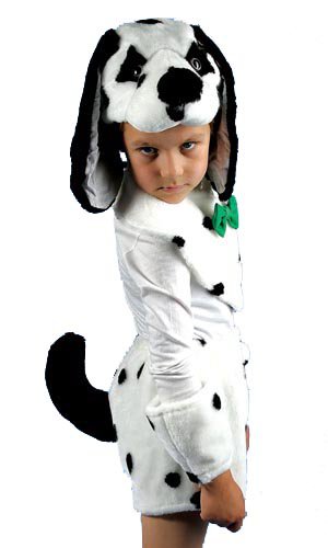 Костюм Собака С1007 Детский карнавальный костюм Собака. В комплекте шапочка, пелерина, шорты и краги