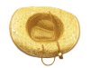 Соломенная шляпа ковбойская - Шляпа ковбойская соломенная, вид изнутри