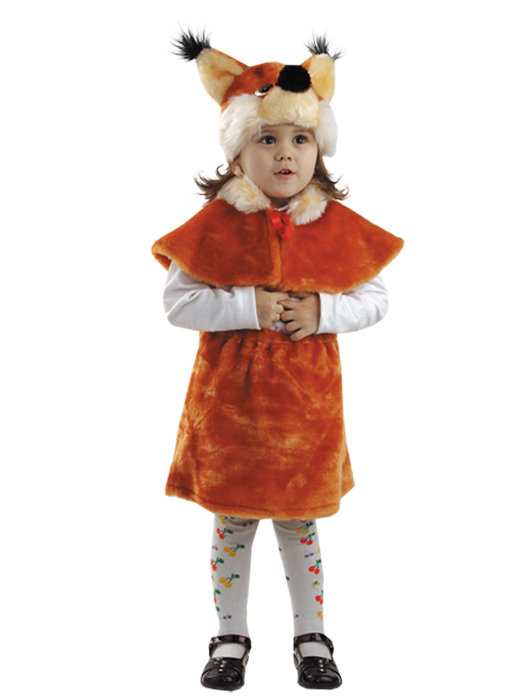 Костюм Белочка 102 Костюм Белочки для девочки 3-5 лет, в комплекте шапочка, пелерина, юбка