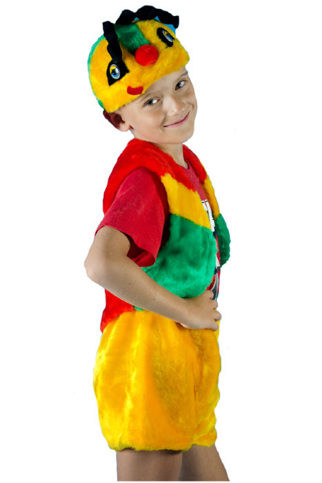 Костюм Светлячок С1023 Детский карнавальный костюм Светлячок. В комплекте шапочка, жилет и шорты.