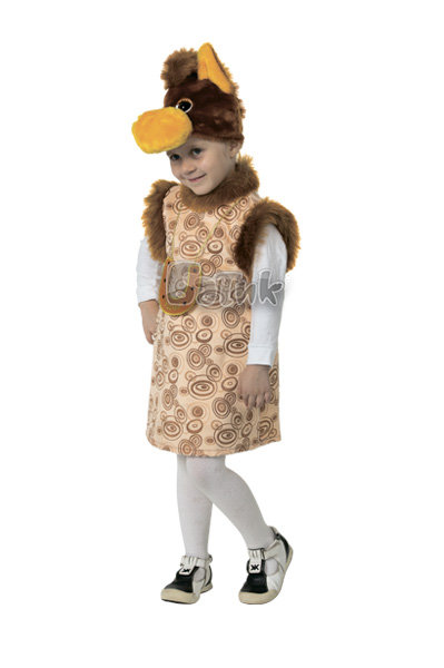 Костюм Лошадка Танга 257 Детский карнавальный костюм для девочки. В комплекте: маска и сарафан