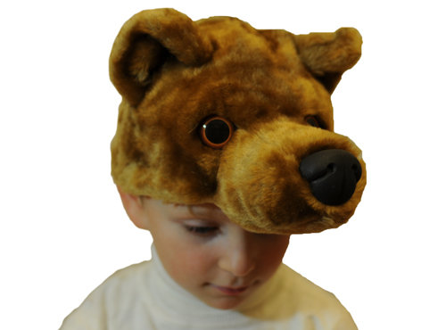 Шапочка Медведь С2060 Шапка для детского костюма Медведь. Размер шапочки регулируется вшитой в задней ее части широкой резинкой
