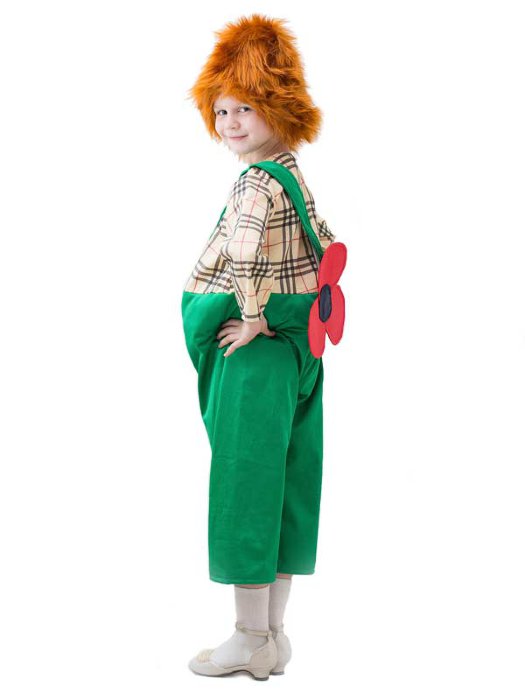 Костюм Карлсон 1970 Детский костюм Карлсона на рост 122-134см. В комплекте комбинезон с набивным туловищем и парик