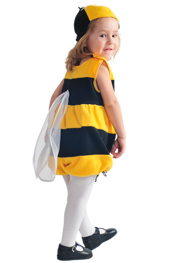Костюм Пчелка Ве3006 Детский костюм пчелки для девочки. В комплекте: комбинезон и шапочка