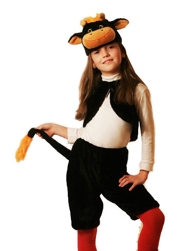 Костюм Бычок С1055 Детский карнавальный костюм Бычок. В комплекте: шапочка, жилет и бриджи