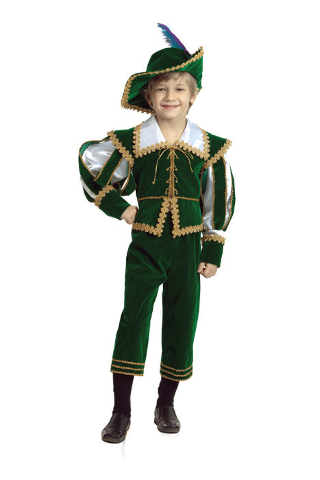 Костюм Лорд 445 Карнавальный костюм Лорда для мальчика, серия бархат. В комплекте: камзол, бриджи и шляпа