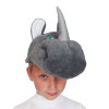 Шапочка Носорог С2099 - Детская карнавальная шапка Носорог С2099, фото 2