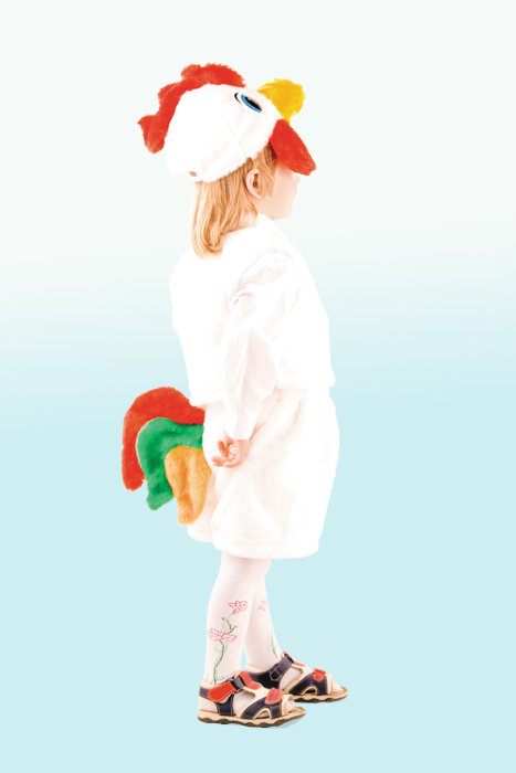 Костюм Петушок 122 Детский костюм Петушок на возраст 3-5 лет состоит из шапочки, жилета и шортиков