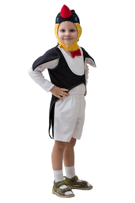 Костюм Пингвин в шортах  Костюм Пингвин в шортах для мальчиков  3-7 лет. В комплекте шапочка, фрак и шорты