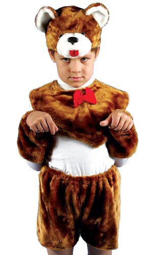 Костюм Медвежонок С1008 Детский костюм Медвежонка. В комплекте шапка, пелерина, шорты и краги