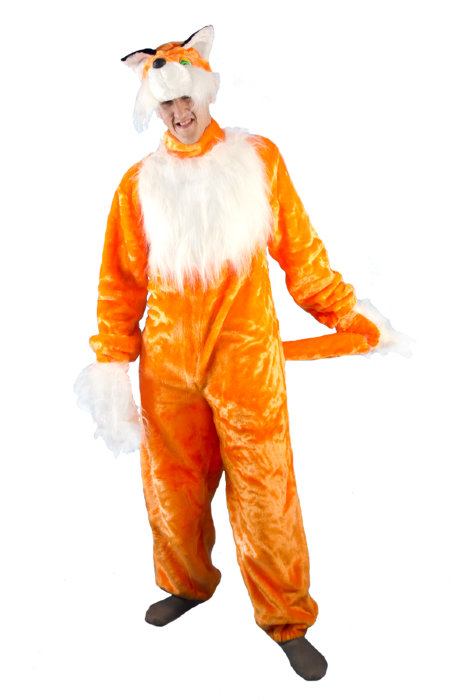 Костюм Лис РКВ-07 Взрослый карнавальный костюм Лис. В комплекте: шапка, рукавицы, комбинезон