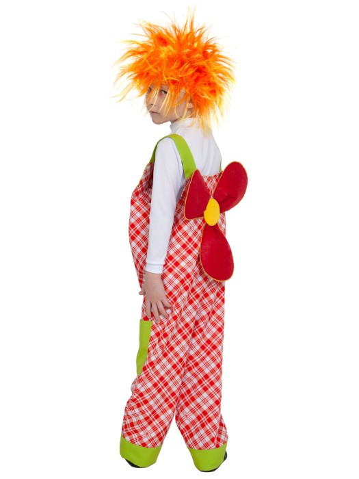 Костюм Карлсон 5019 Детский костюм любимого персонажа Карлсона. В комплекте: рубаха, брюки с пропеллером и парик.