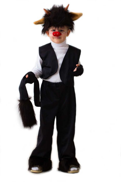 Костюм Чертенок 1991 Детский костюм Чертенок на 5-7 лет. В компплекте: шапка, жилет, штаны с хвостом, перчатки, нос на резинке