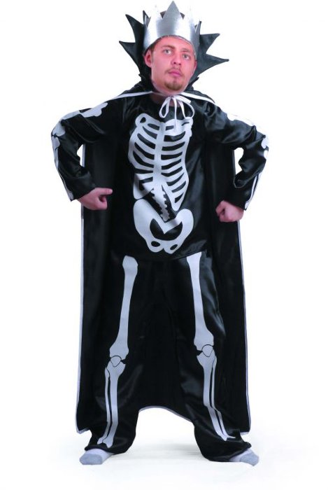 Костюм Кащей Бессмертный 6008 Мужской карнавальный костюм Кащея, в комплекте: куртка, плащ, корона